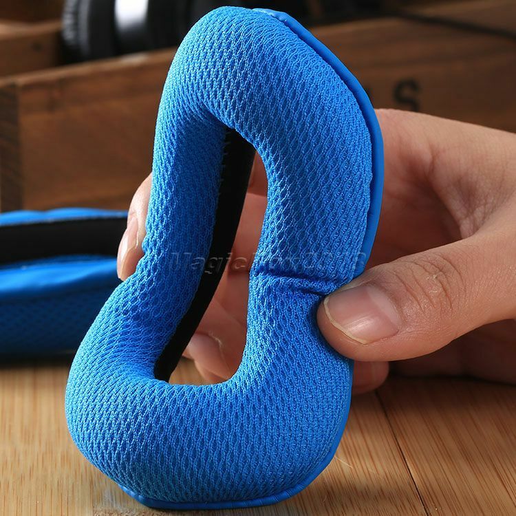 1 Pair Replacement Ear Pads Cushions for Logitech G35 G930 G430 F450 Headphone