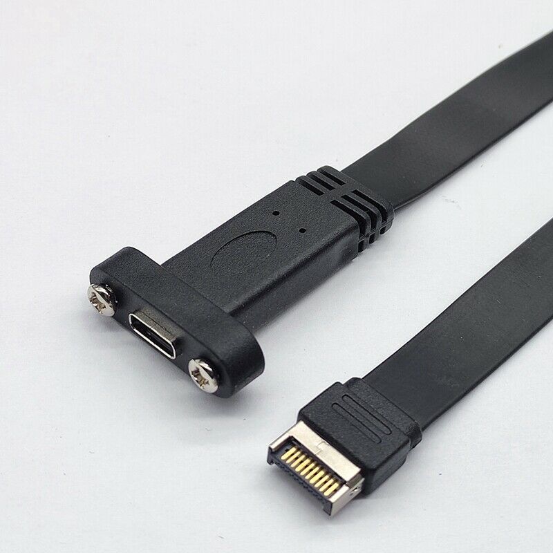 PCI-E 2X to USB 3.1 Type E Front Panel Socket Adapter Card Express for MotherbO4
