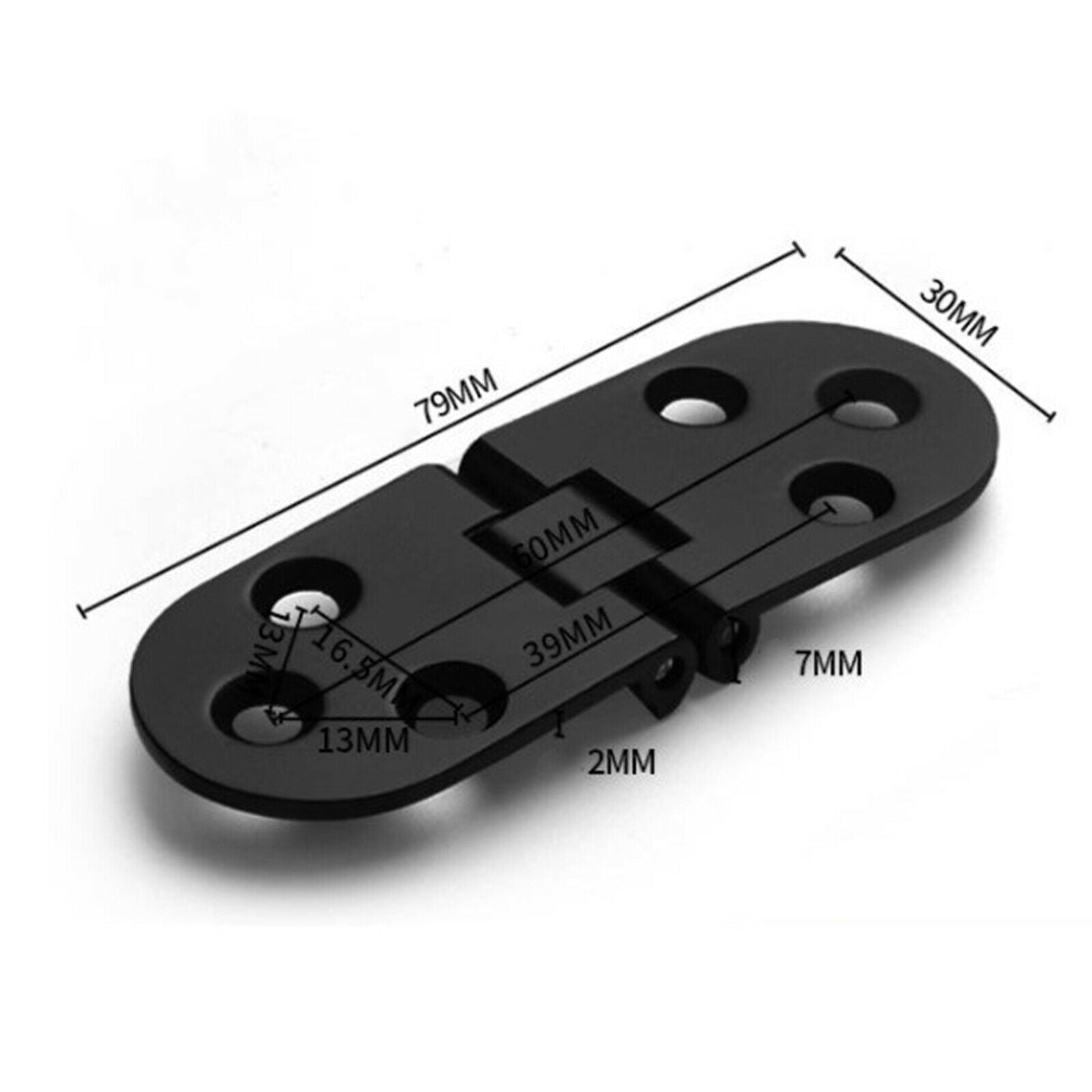 Set of 8 Stainless Metal Folding Flip Hinge 1.2 x 3.1in Stable Durable