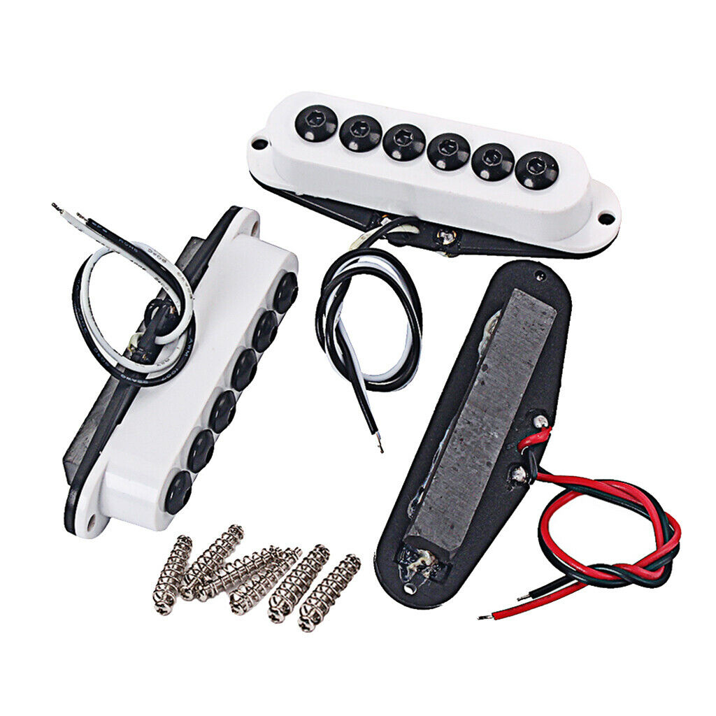 Electric Guitar Single Coil Pickups Set for 6 Strings Guitar Parts Accessory