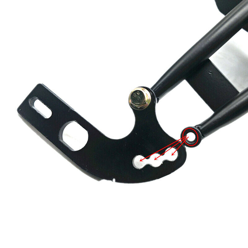 Motorcycle PVC 10-13'' Rear Wheel Fender Mudguard Protector Frame Splash Guard
