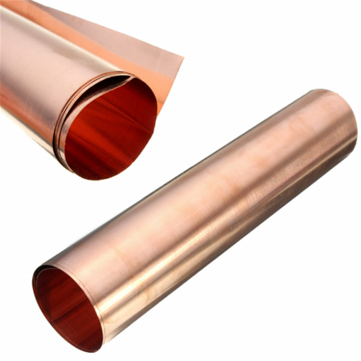 1PCS 99.9% Pure Copper 0.1x 100 x 1000 mm New Cu Metal Sheet Foil