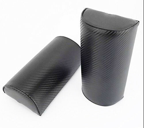 2pcs Car Rest Cushion Seat Headrest Rest Pillow Neck Pillow Travel Accessories