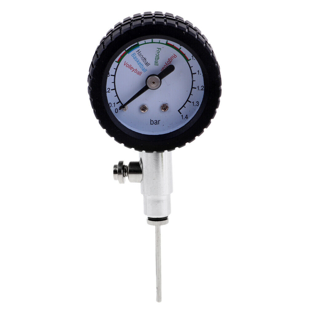 Dial Type Needle Soccer Ball Pressure Gauge for Measuring Ball Air Pressure
