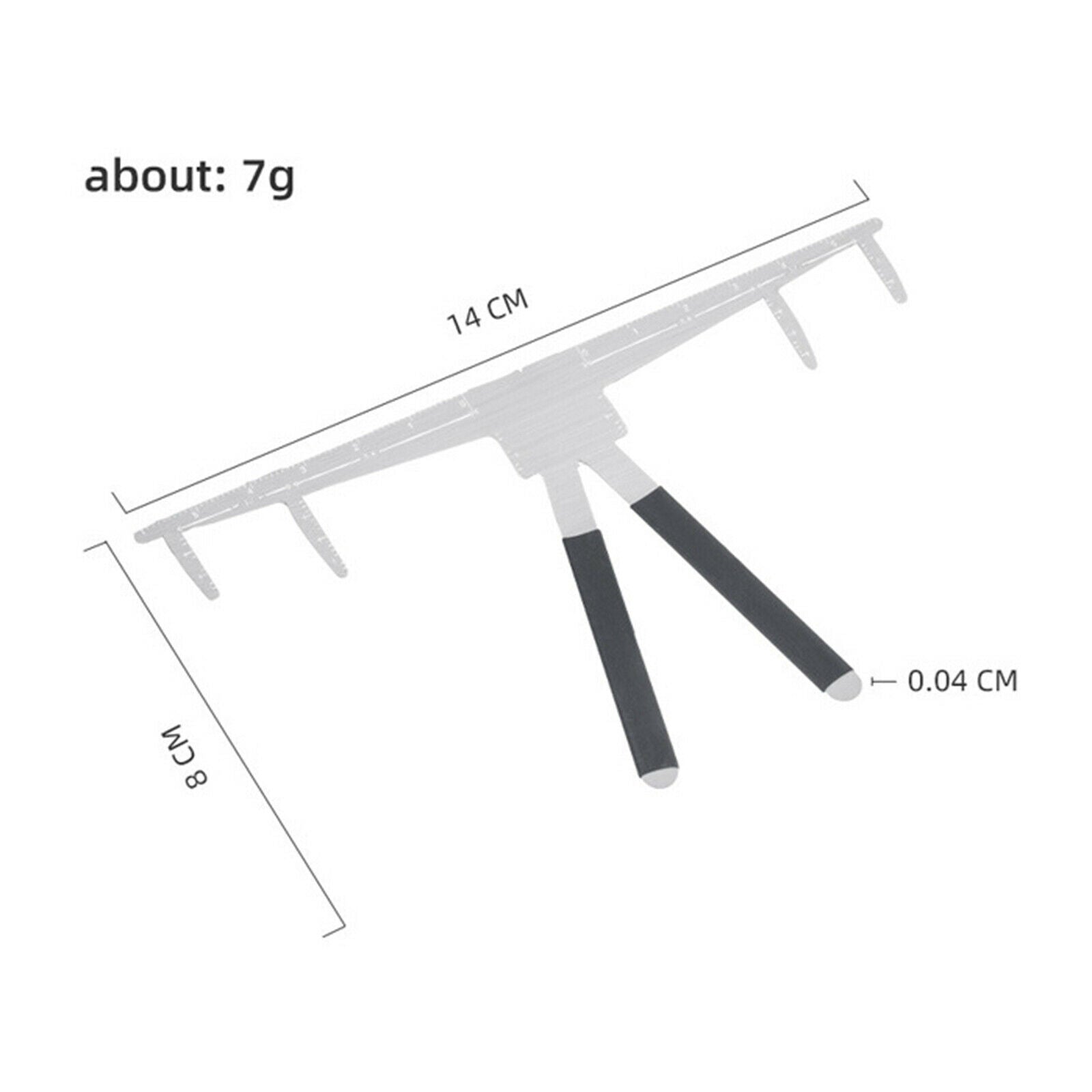 Tattoo Eyebrow Ruler Permanent Supplies Tool for Eyebrow Measuring Shaping
