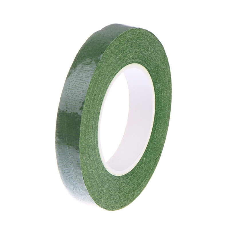 30M Self-adhesive Green Paper Tape Grafting Film Floral Stem Garland Wrea.l8