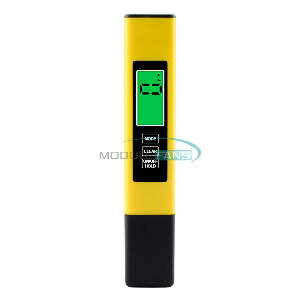3V TDS Water Quality Detector Backlight 3 in 1 TDS/EC Temperature Tester Meter