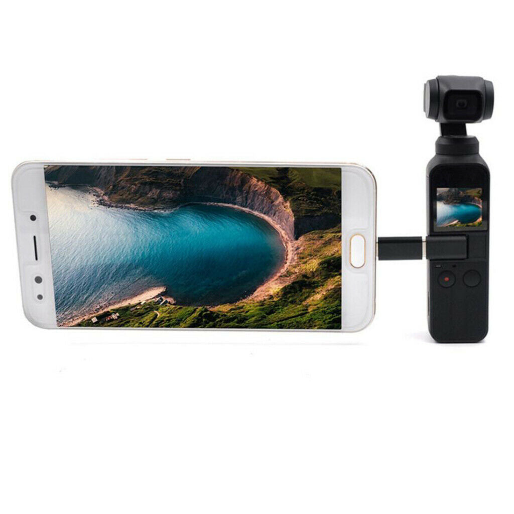 Type-C to Micro-USB Converter Adapter for DJI OSMO Pocket Gimbal Accessories
