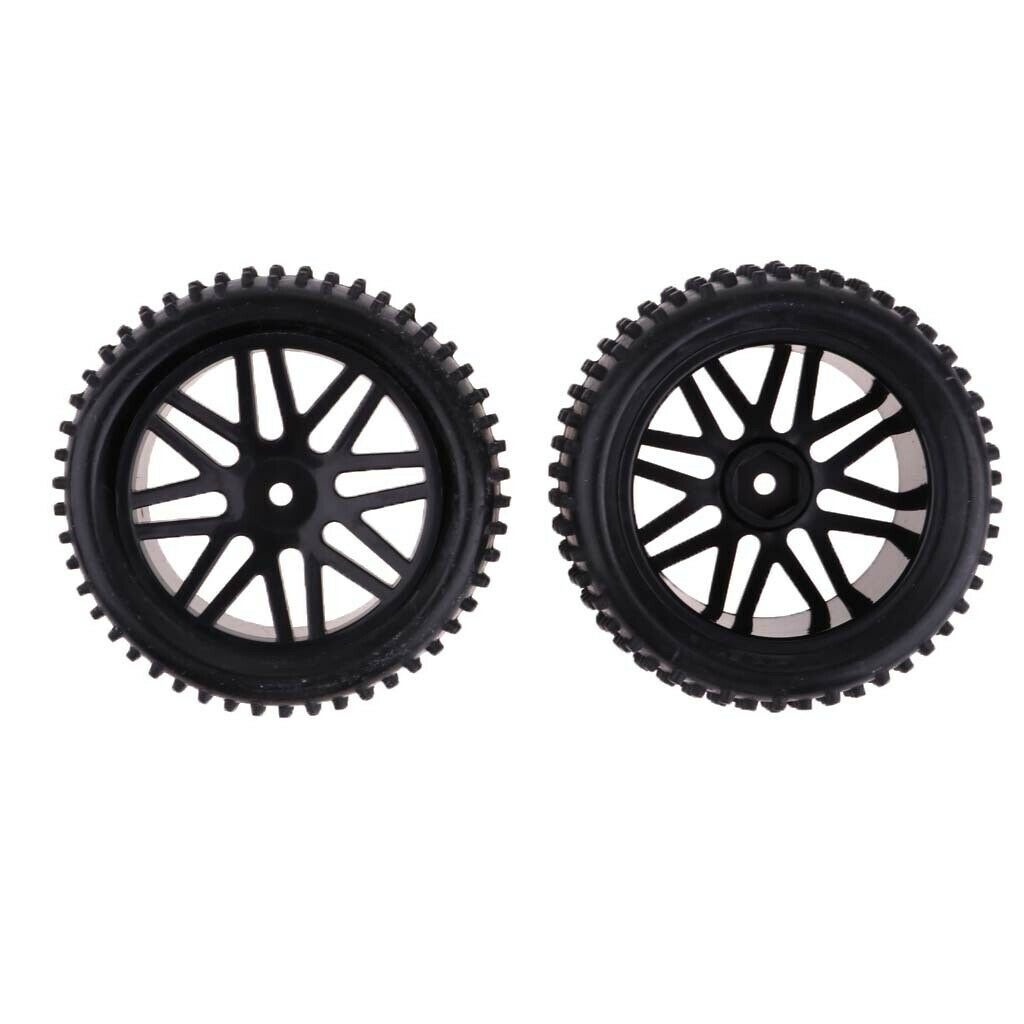 4Pcs 1/10 Wheels Tires For RC Race Cars HSP Redcat HPI AXIAL
