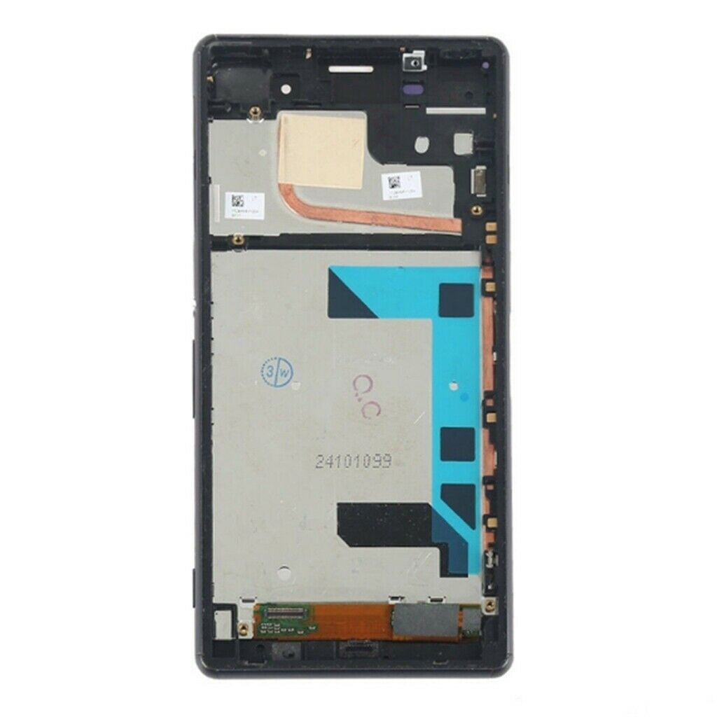 1Set LCD Display & Touch Screen Digitizer Frame For Sony Z3 D660,D6643 Black