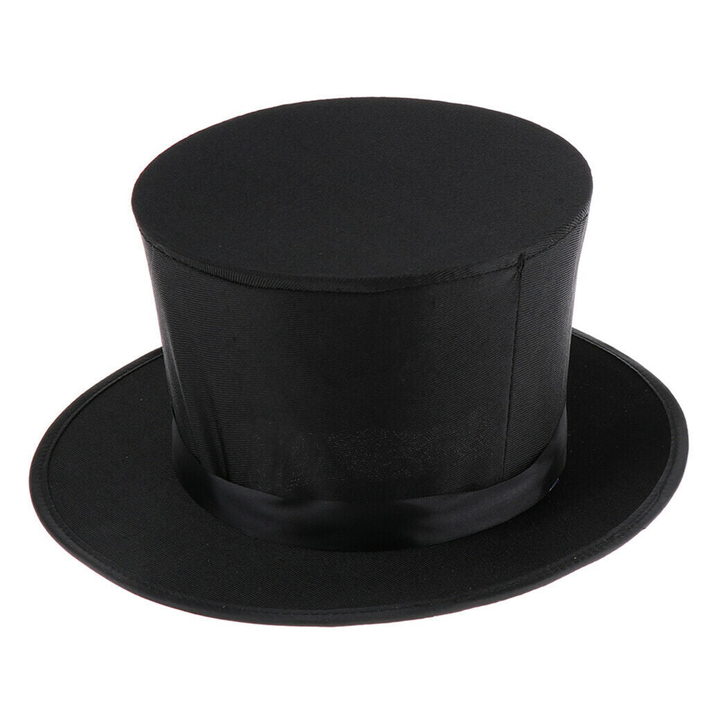 Magic Tricks Collapsible Top Hat Magician Accessories for Kids Teen Boys Adults