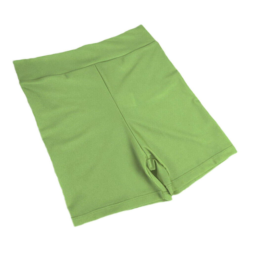 Women Stretch Spandex Gym Gym Skinny Mini Shorts Hot Pants S Light green