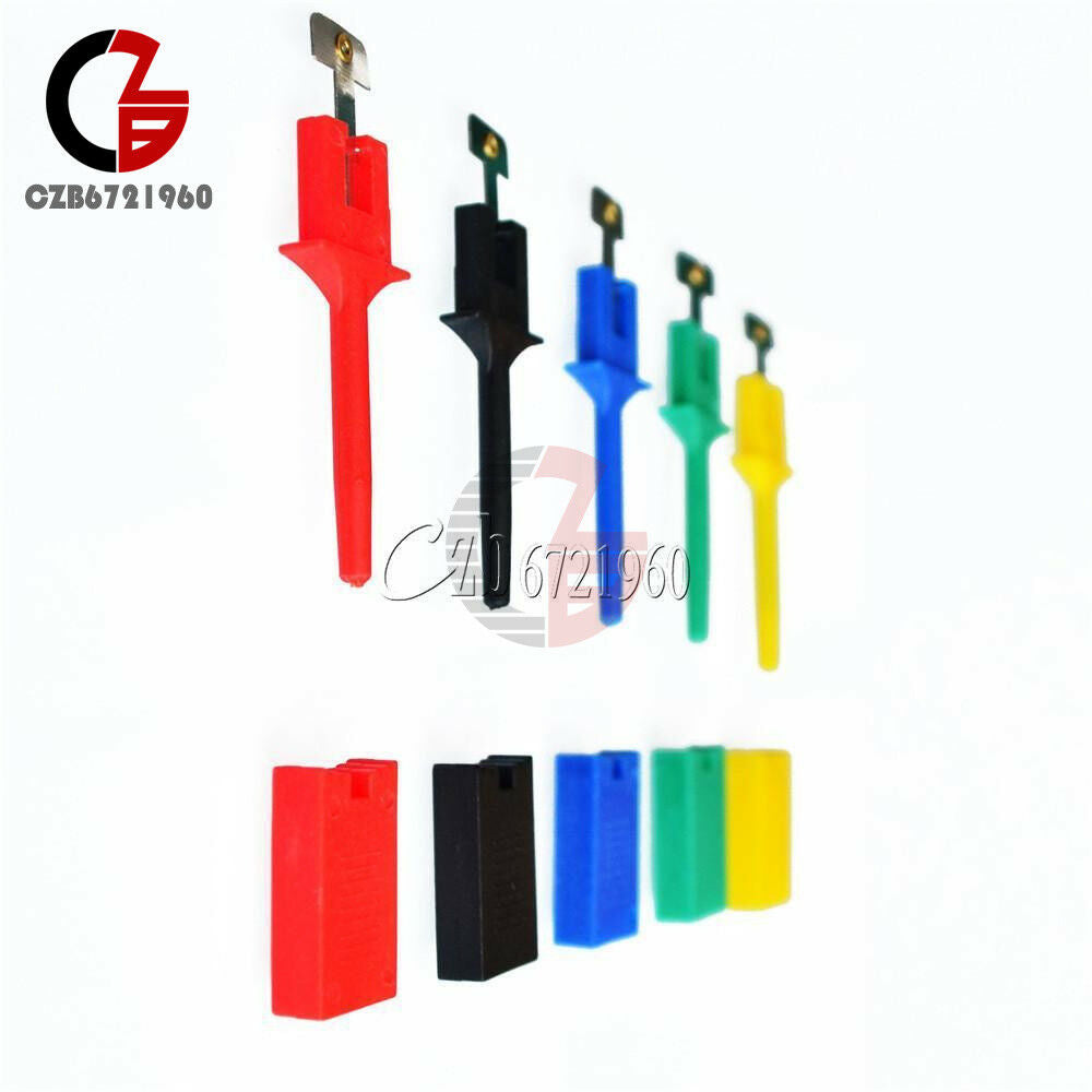 5PCS Hooks Test Clips for Logic Analyzers Logic Test Clip 5 Colors