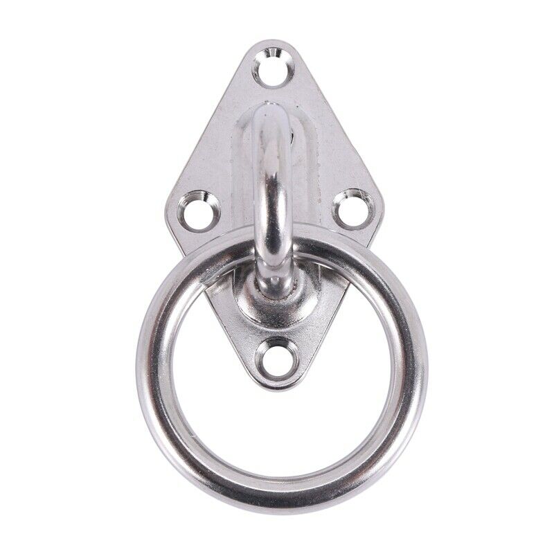 80Mmx50Mm Mounting Hook For Wall Or Ceiling With Round  Stainless Steel - BracT8