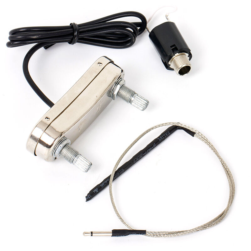 Acoustic Guitar Passive Preamp Piezo Pickup PS700 With 500K 1 Tone 1 Volume