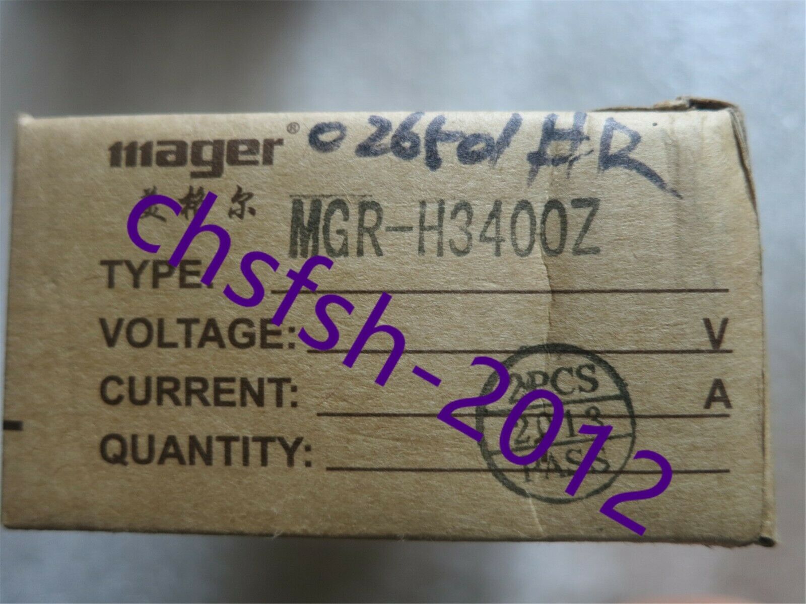 1 pcs New IN Box MEGIR MGR-H3400Z Industrial Grade Solid State Relay
