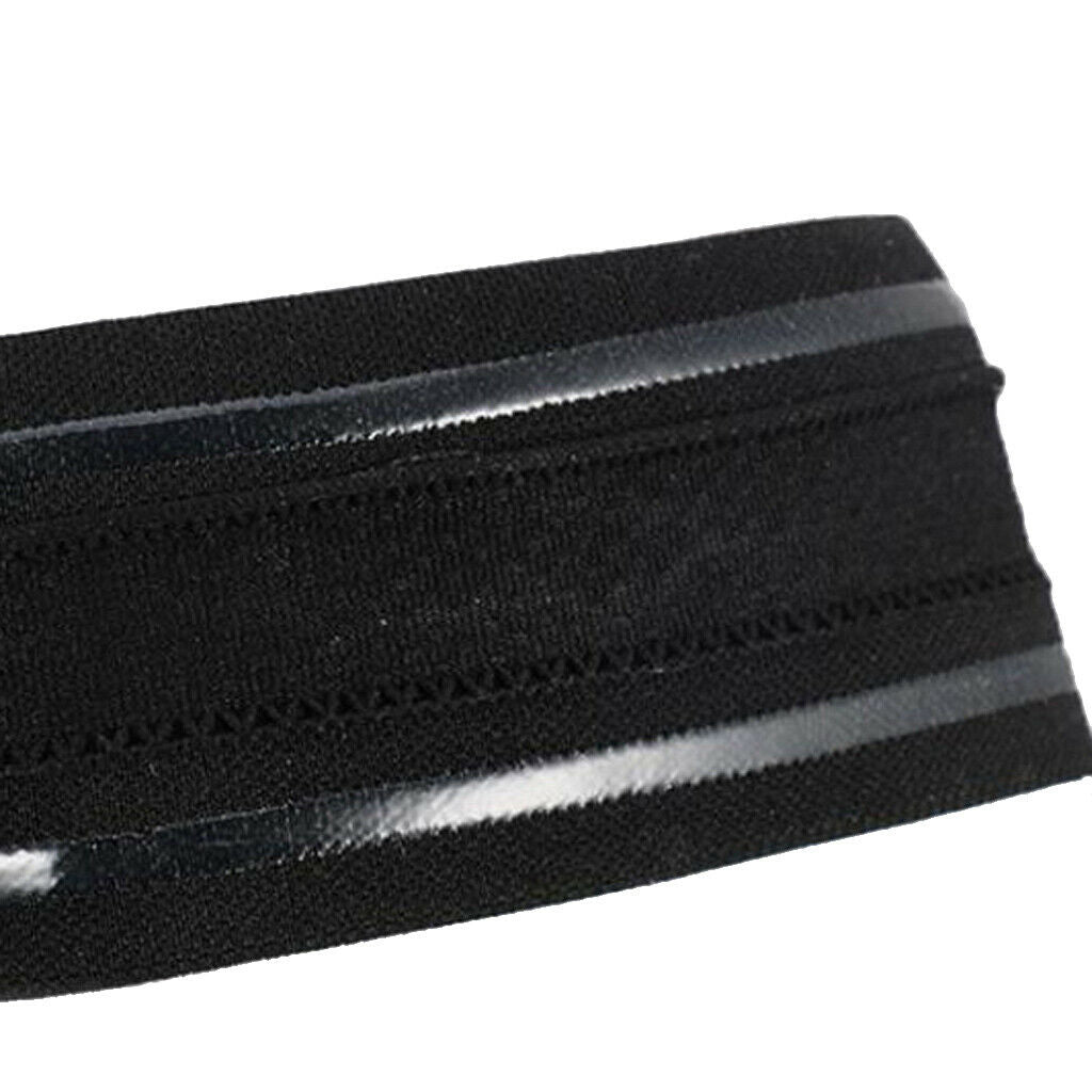 Unisex Sports Yoga Headband Wrap Gym Fitness Elastic Sweatband Black