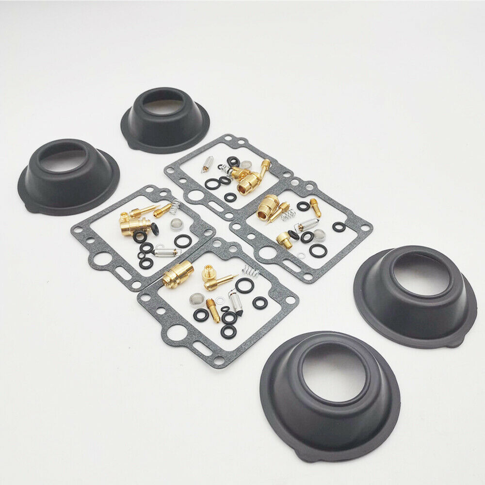 Carburetor Repair Kit + Diaphragm Vacuum For YAMAHA XJ700X/XS/XSC/XN/XNC 1985-86