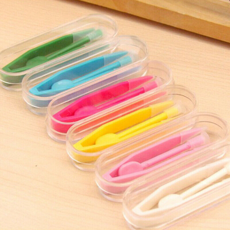 1 Set Contact Lens Case Box Tweezers and Suction Stick Contact Lens Remover T DF