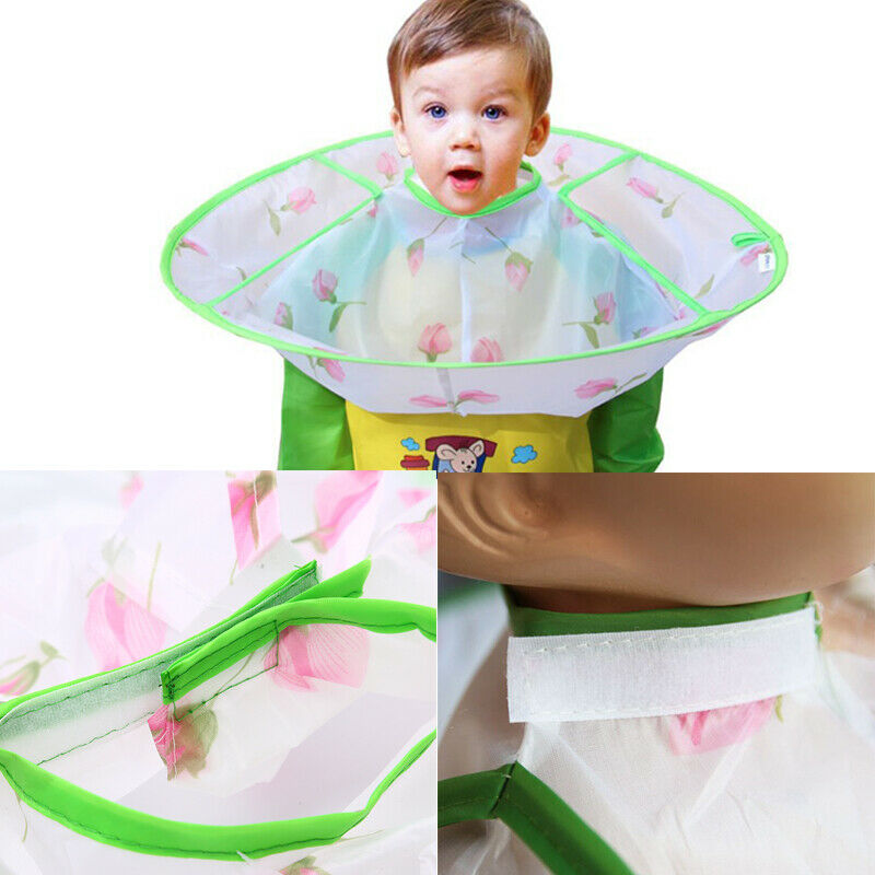 Waterproof Children Kids Hair Cutting Cape Haircut Apron Cloak Clot.DD