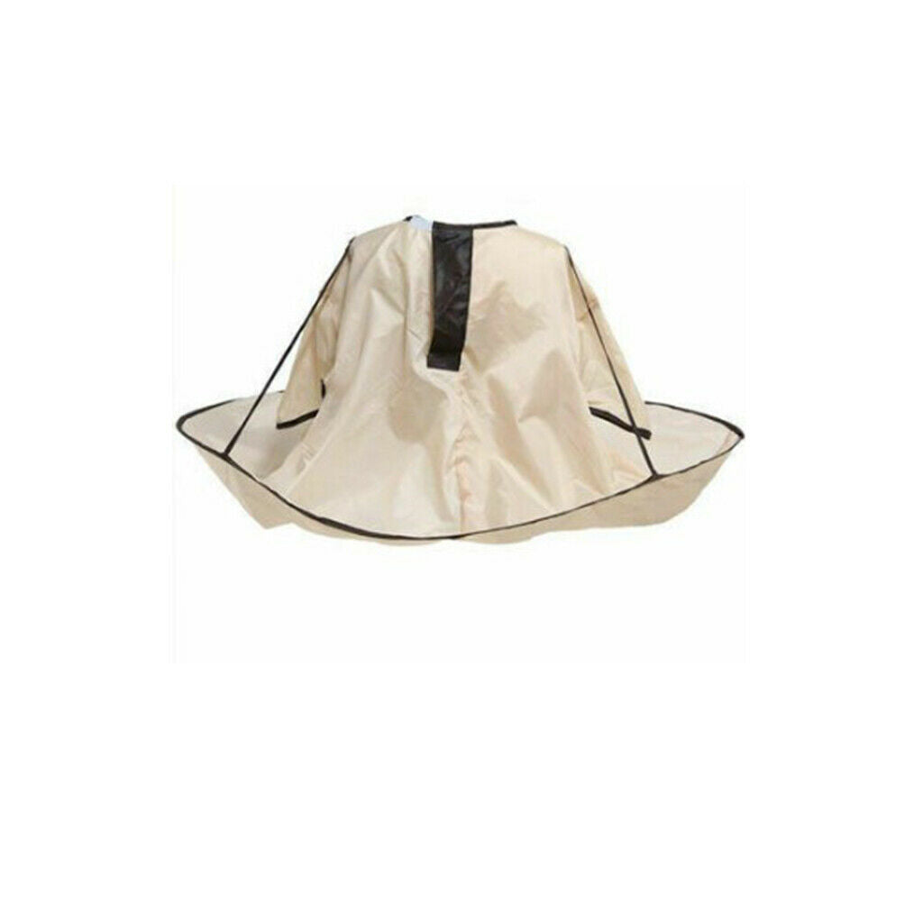 Folding Hair Cutting Gown Cloak Umbrella Reuseable Hairdressing Haircut Hair