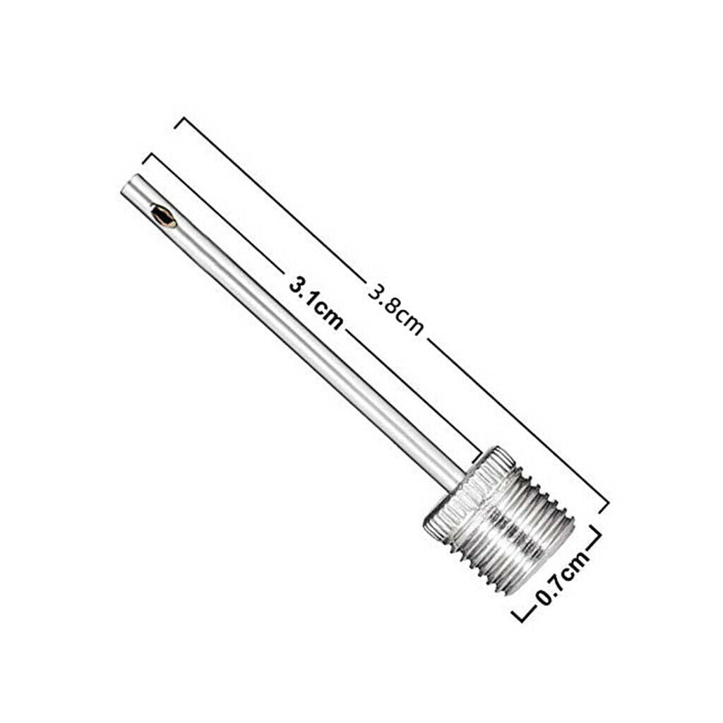 Sports Ball Inflating Needle Soccer Basketball Valve Adapter Pumping Adaptor