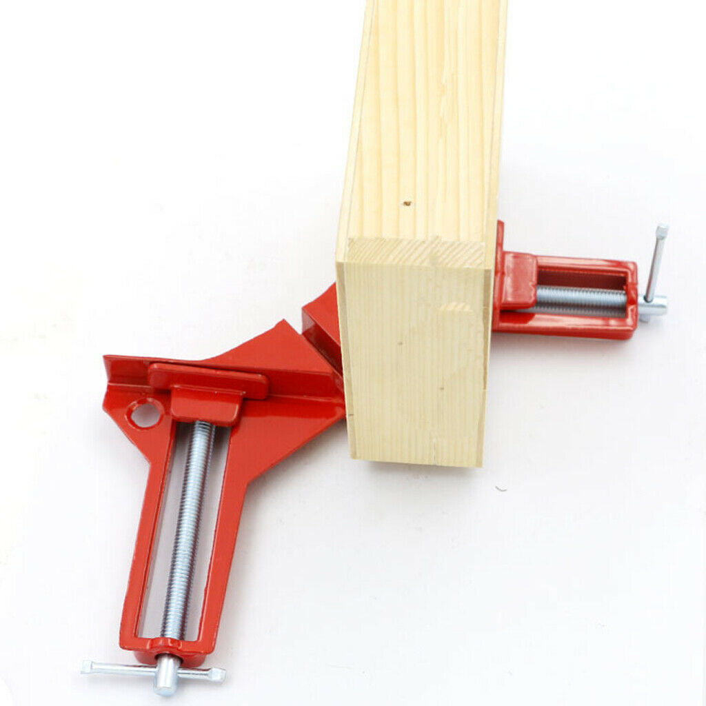 4x 3 '' Right Angle Miter Corner Picture Frame Clamp Holder Woodwork 90 Degree