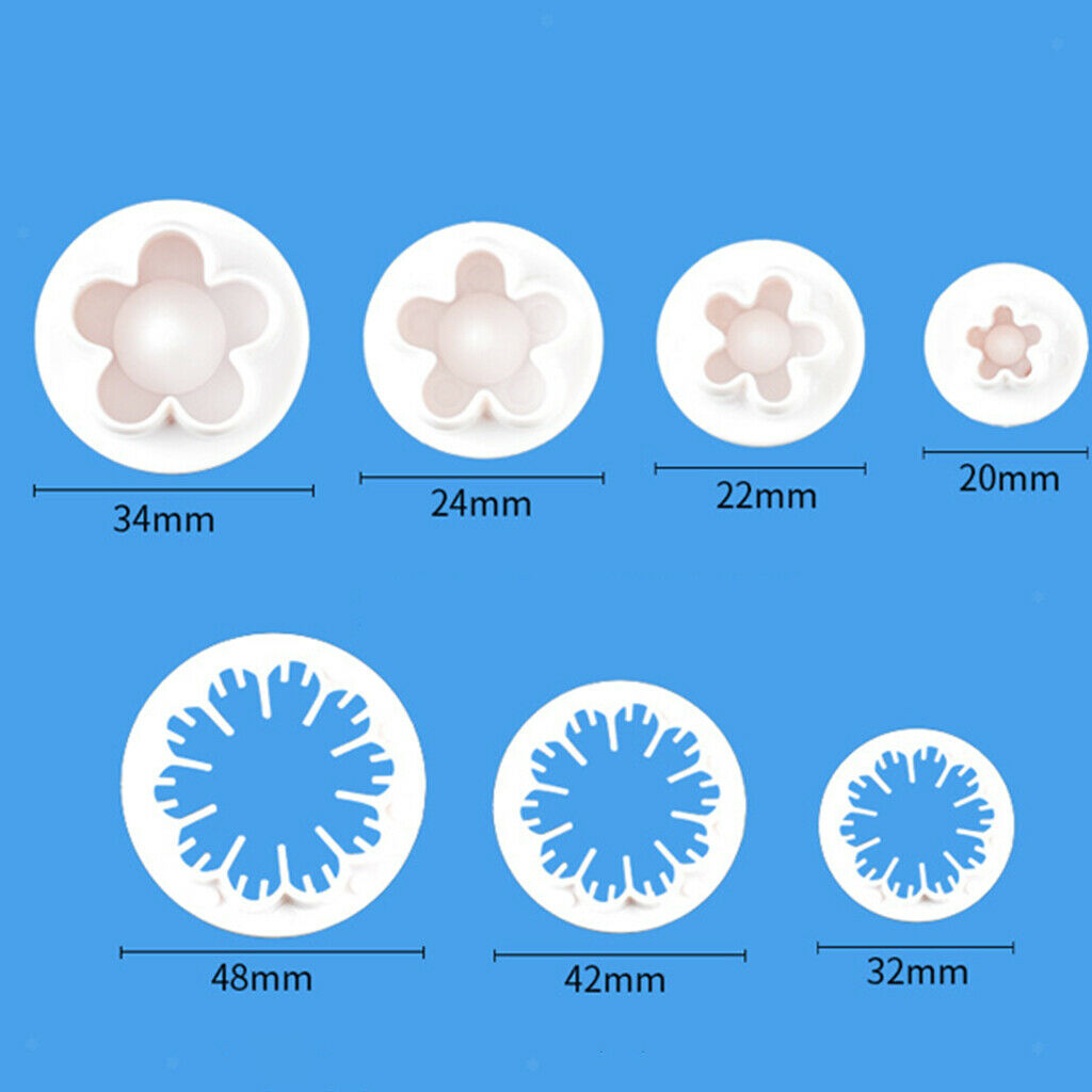 33x Fondant Cake Cookie Biscuit Plunger Cutter Leaf Butterfly Shape Mold