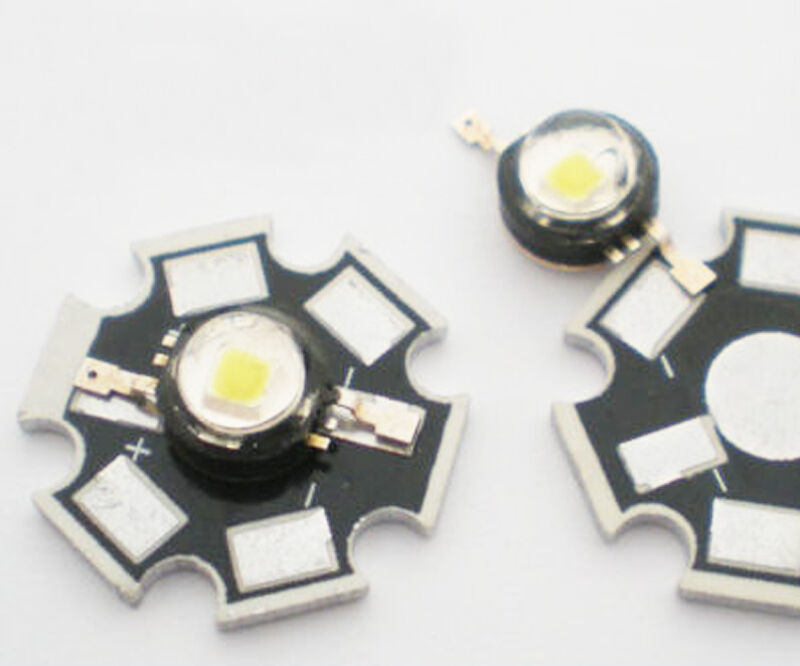 5 pcs High Power LED Lamp Red Color Light 1 Watt 660nm