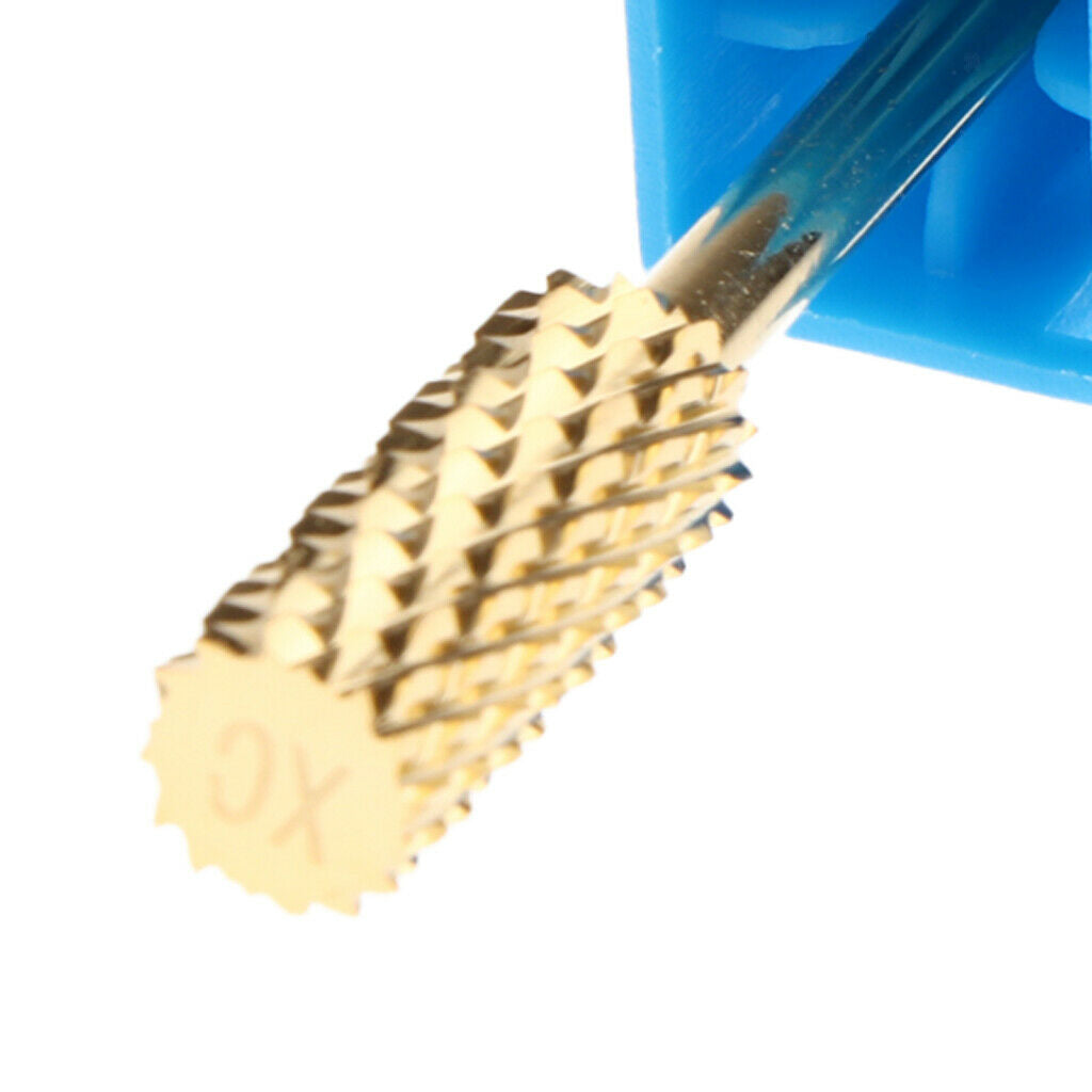 Pack of 2 Electric Nail Drill Bits Grinding Head for Manicure Machine Gel Remove