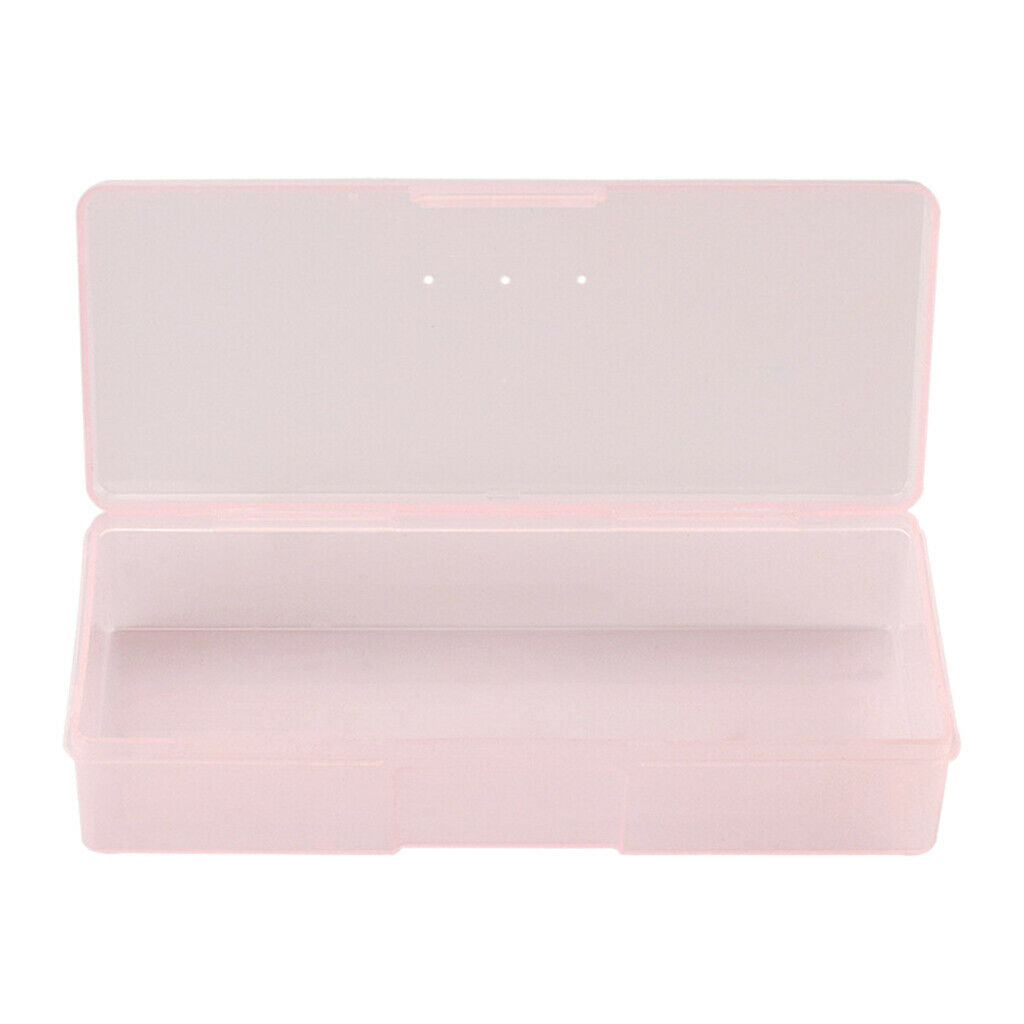 Plastic Tattoo Machine Pen Gun Holder Box Storage Display Container Case Pink