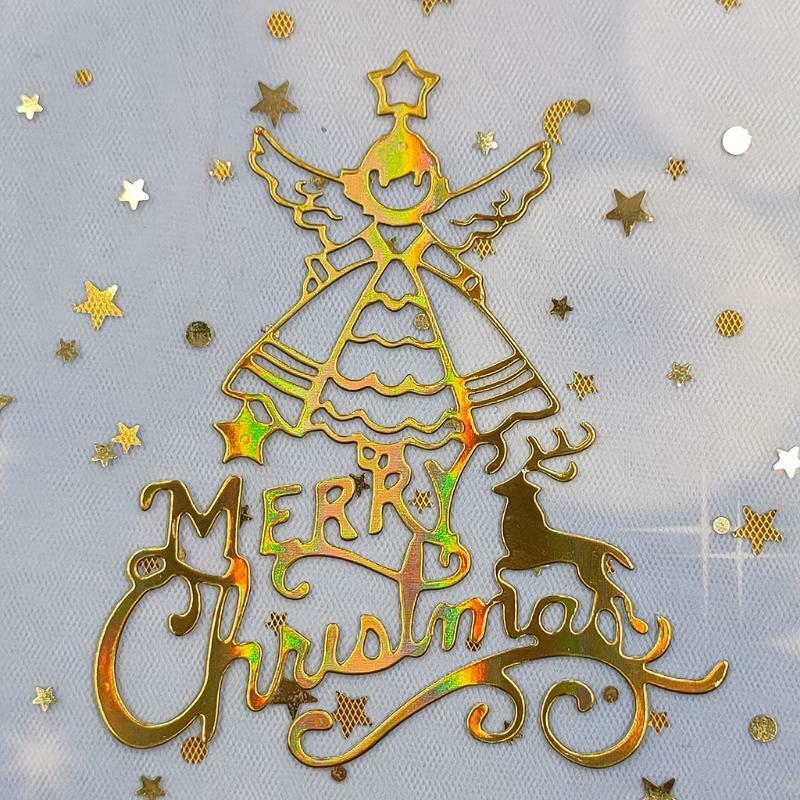 Merry Christmas Angel Metal Cutting Dies Stencil DIY Scrapbooking Album Paper