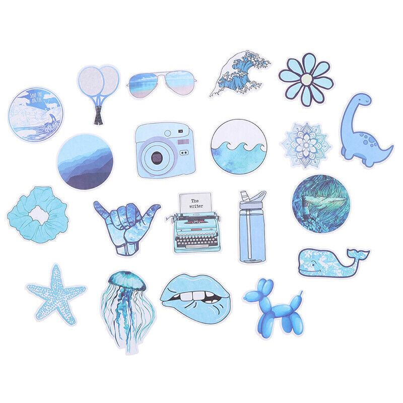 53 PCS Cute Cartoon Stickers Fashion Girl Pink Anime Graffiti Sticke.l8