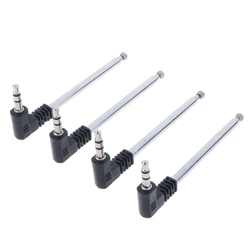 4pcs metal Cell Phone Multi Purpose 3.5mm FM Radio Antenna 8.8 inch Lonol . SJ