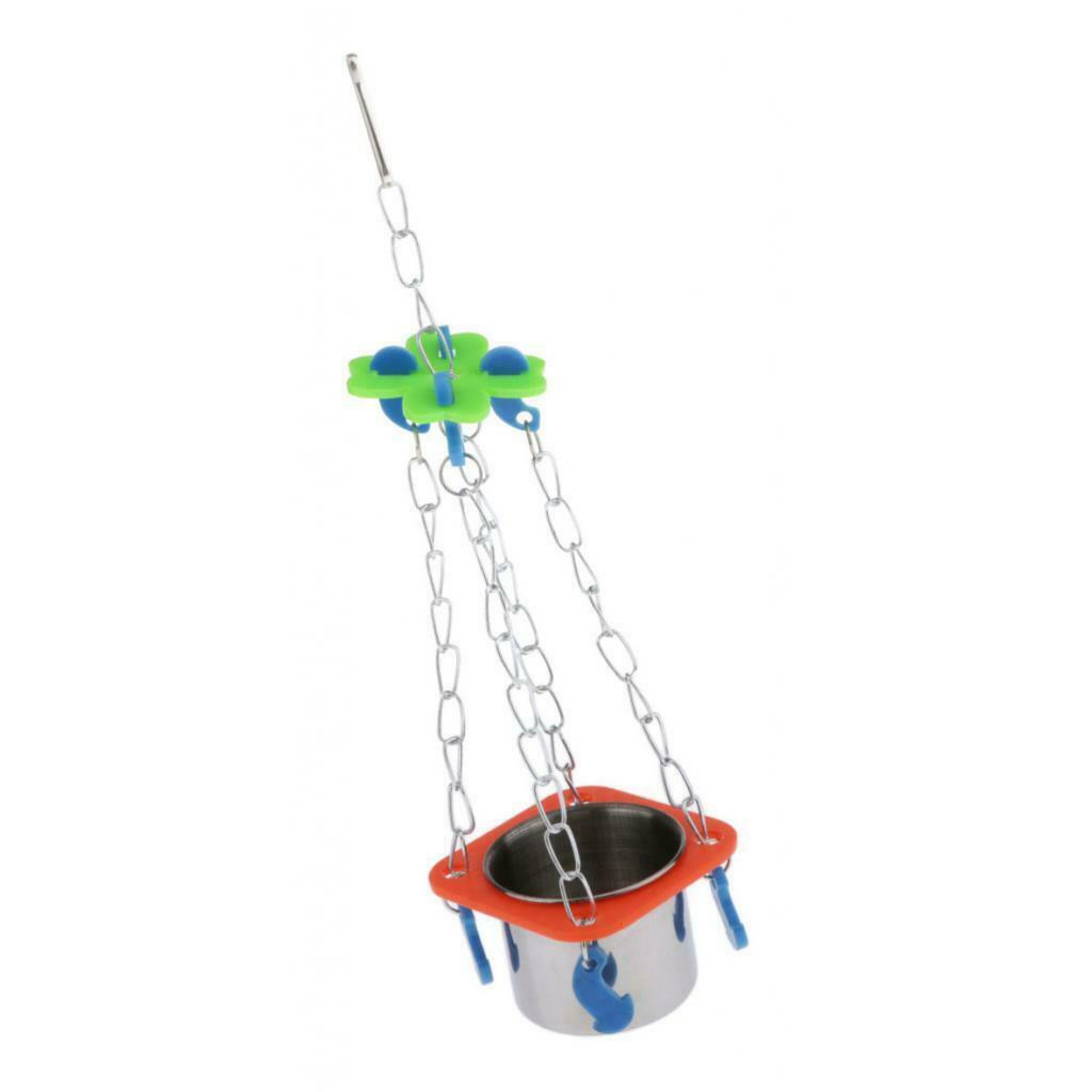Bird Feeder Waterproof Hanging Dispenser For Gerbils Guinea Pigs 5,8x4,5x27cm