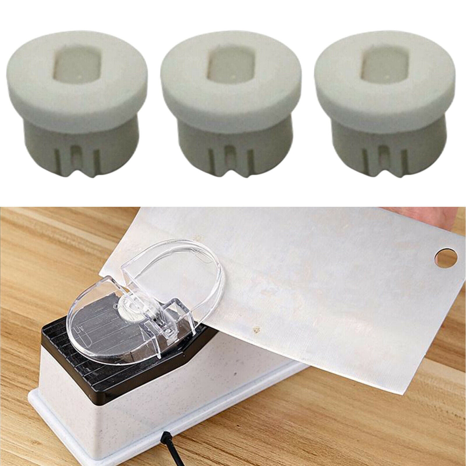 3Pcs Sharpening Stone Grinding Sharpening Tools for Kitchen  Sharpener