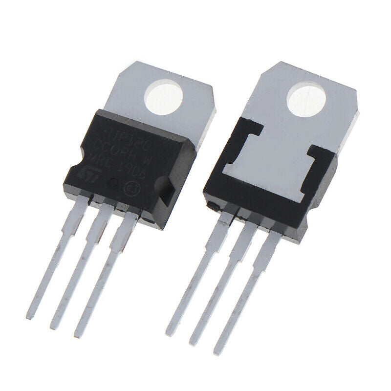 10 PCS TIP120 Darlington complementary silicon power transistor in-line T.l8