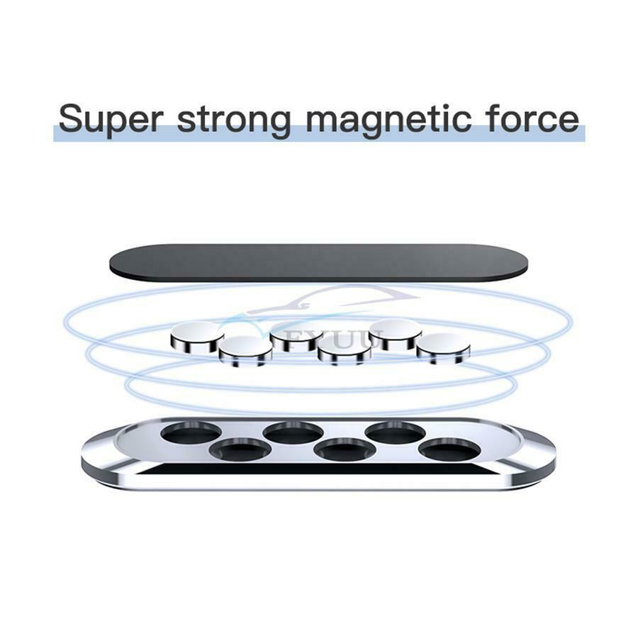 1×Universal Strip Shape Magnetic Adsorption Phone Holder Stand For Desk Home Car