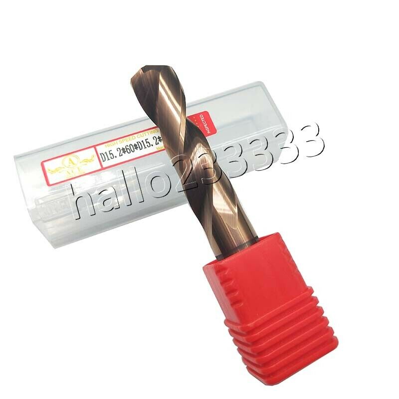 Φ15.2*60*100 2F cemented carbide alloy drill Bit Tungsten steel CNC 15.2mm drill