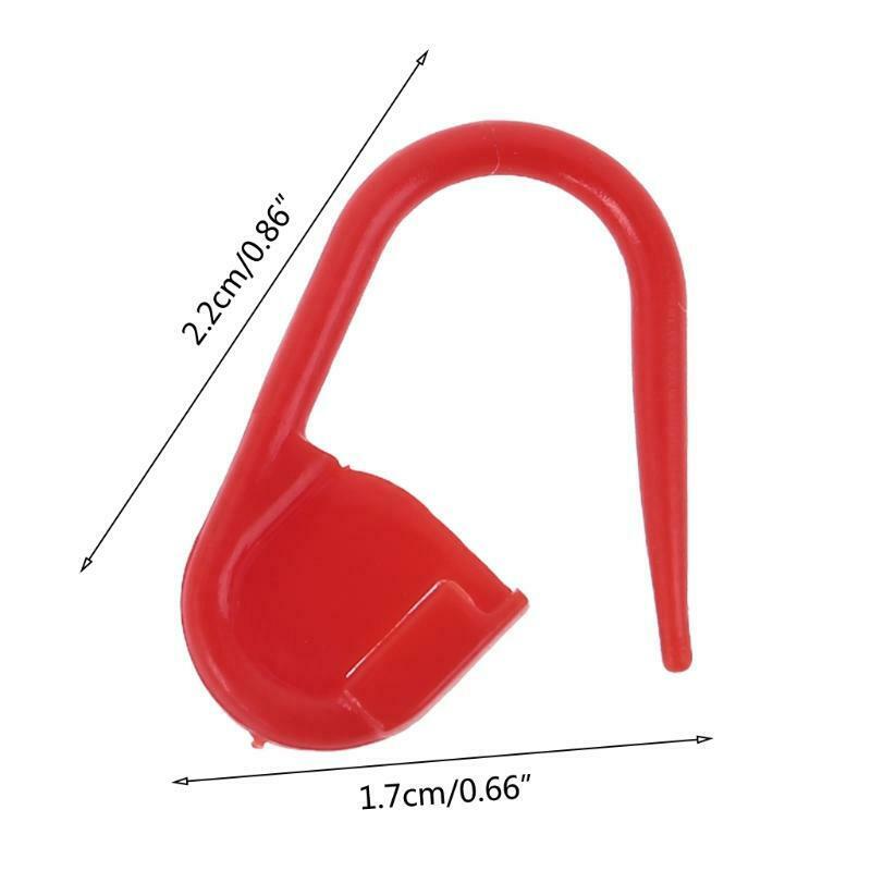 500 Pcs Mix Color Knitting Stitch Counter Crochet Locking Stitch Markers Pin Dec