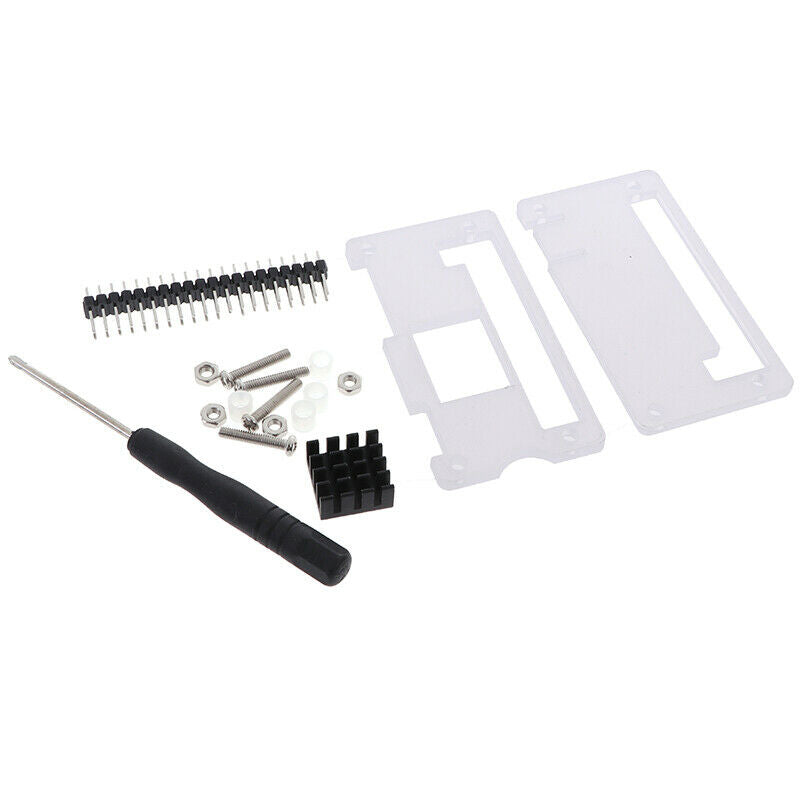 4 in 1 kit Acrylic Case for Raspberry Pi Zero 1.3/W with Heat sinkEO.l8