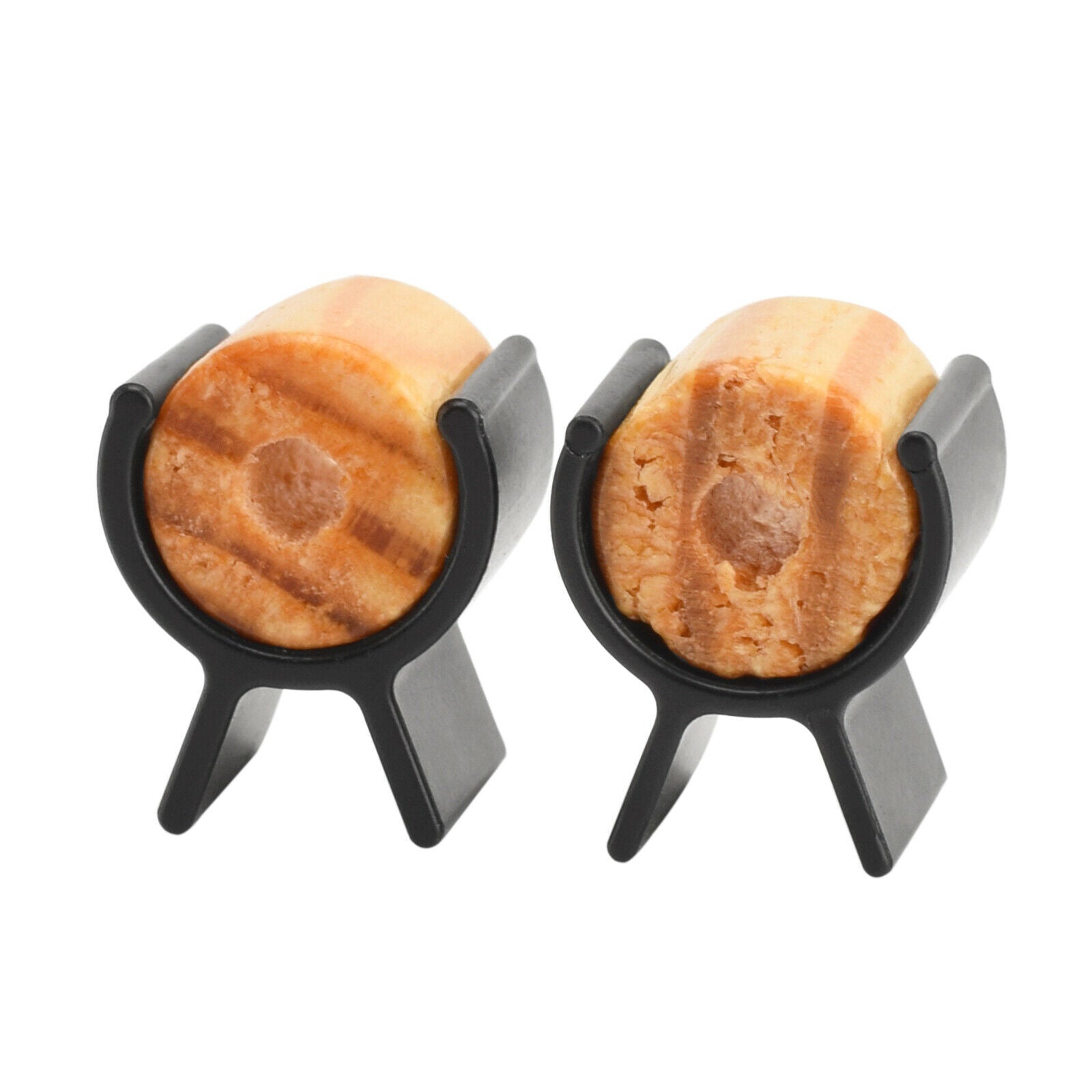 Wooden Salon Moustache Shaping Trimming Styling Template Tool Training Wheel