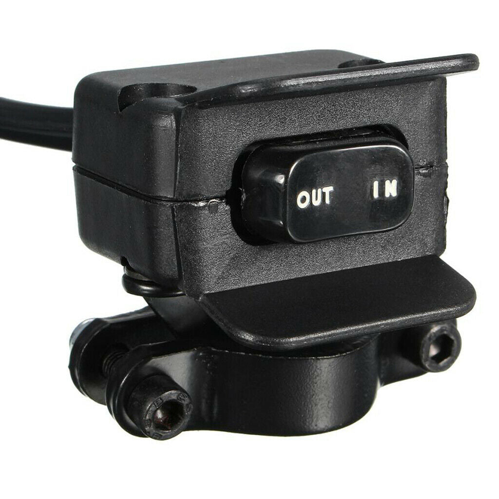 Winch Rocker Switch Handlebar Control Line Universal for Motorcycles