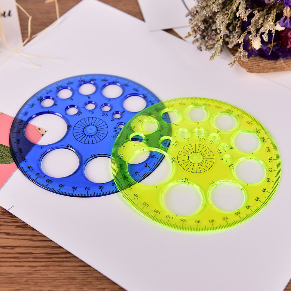 1Pc 360 Degree Sew Easy Plastic Templates Quilt Patchwork Stitch Craft Ru.l8