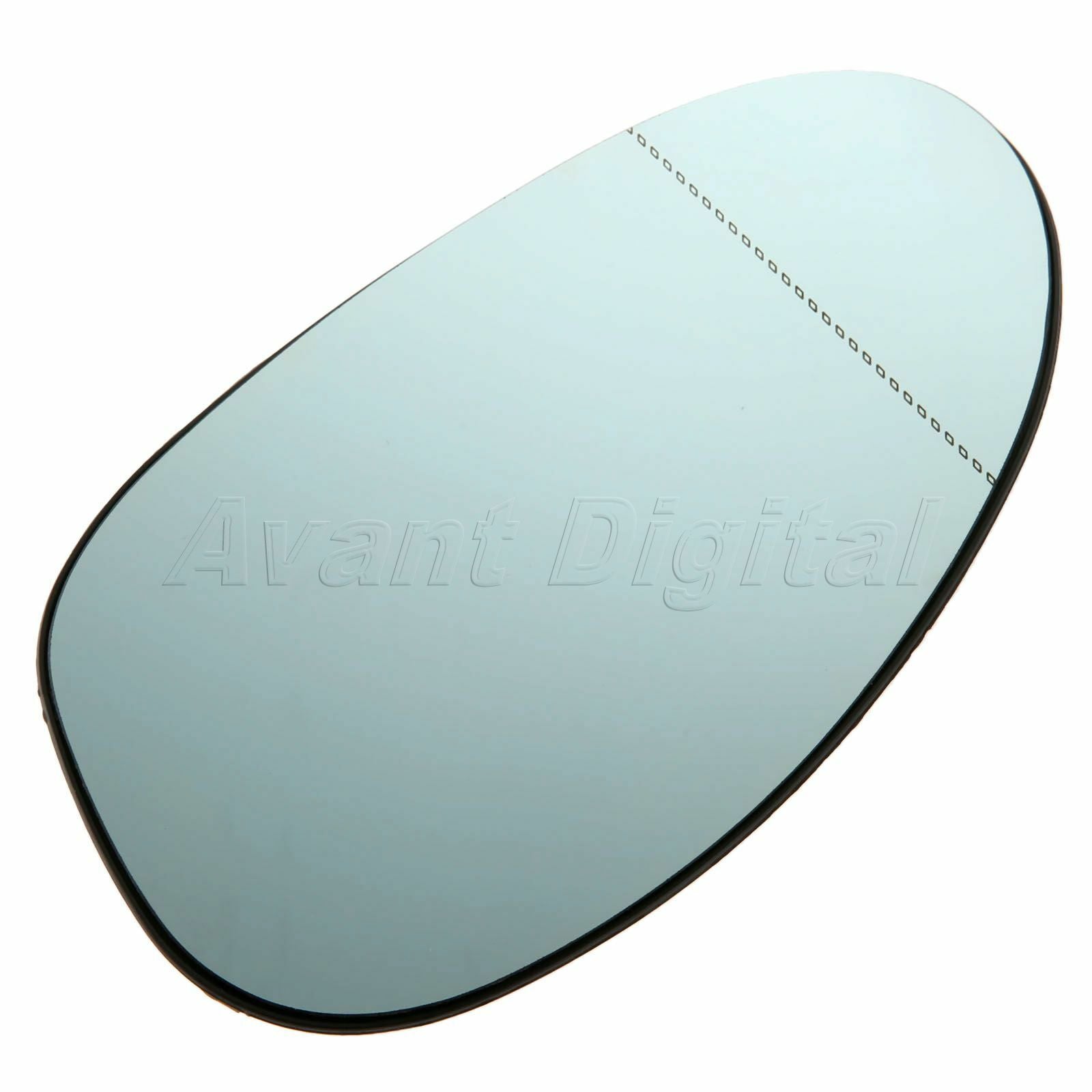 Blue Tinted Left Passenger Side Door Mirror Glass Heated Kit For Car E90 E87