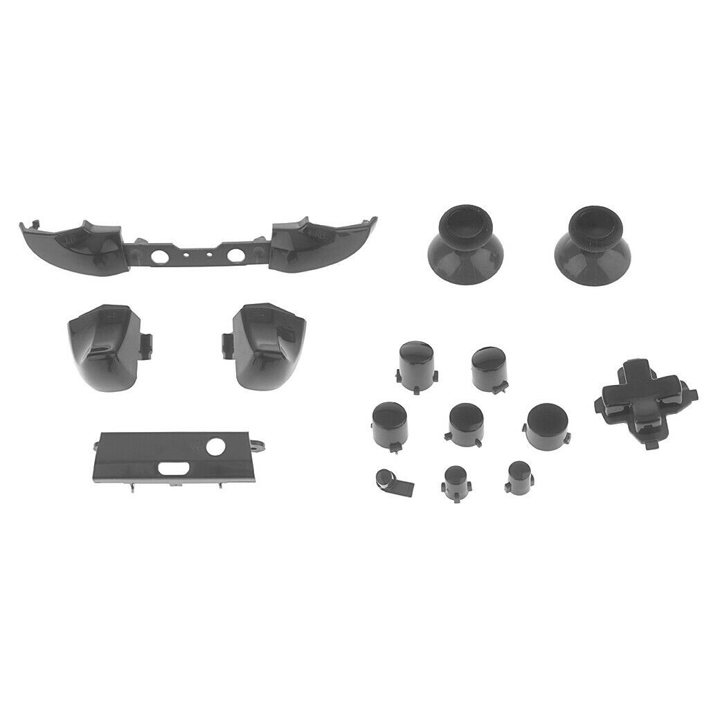 Plastic Thumbsticks Bullet ABXY Mod Buttons with Screwdriver Kit for Microsoft