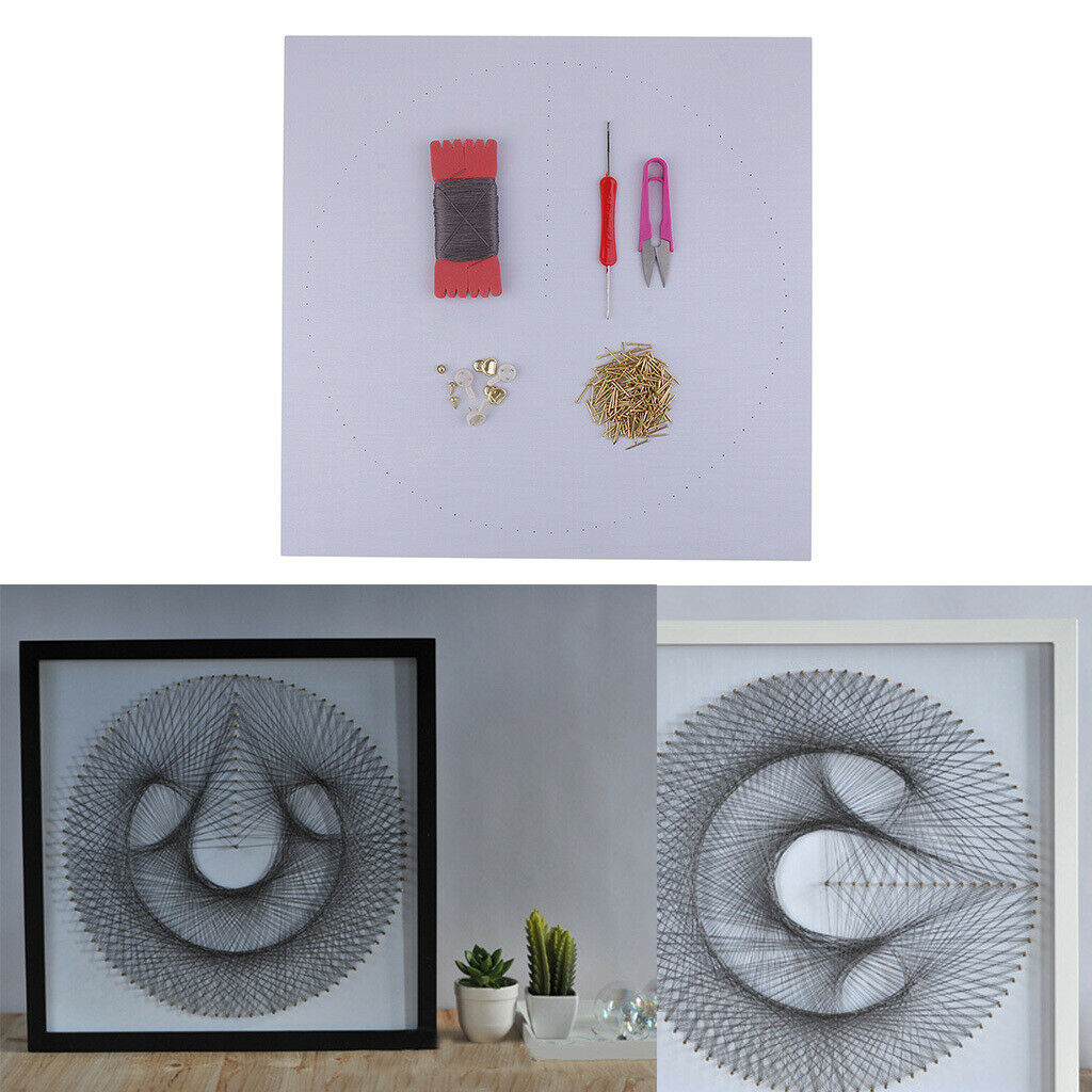 String Art Geometric Handmade DIY Decoration Wood String Art Kits for Adults 40