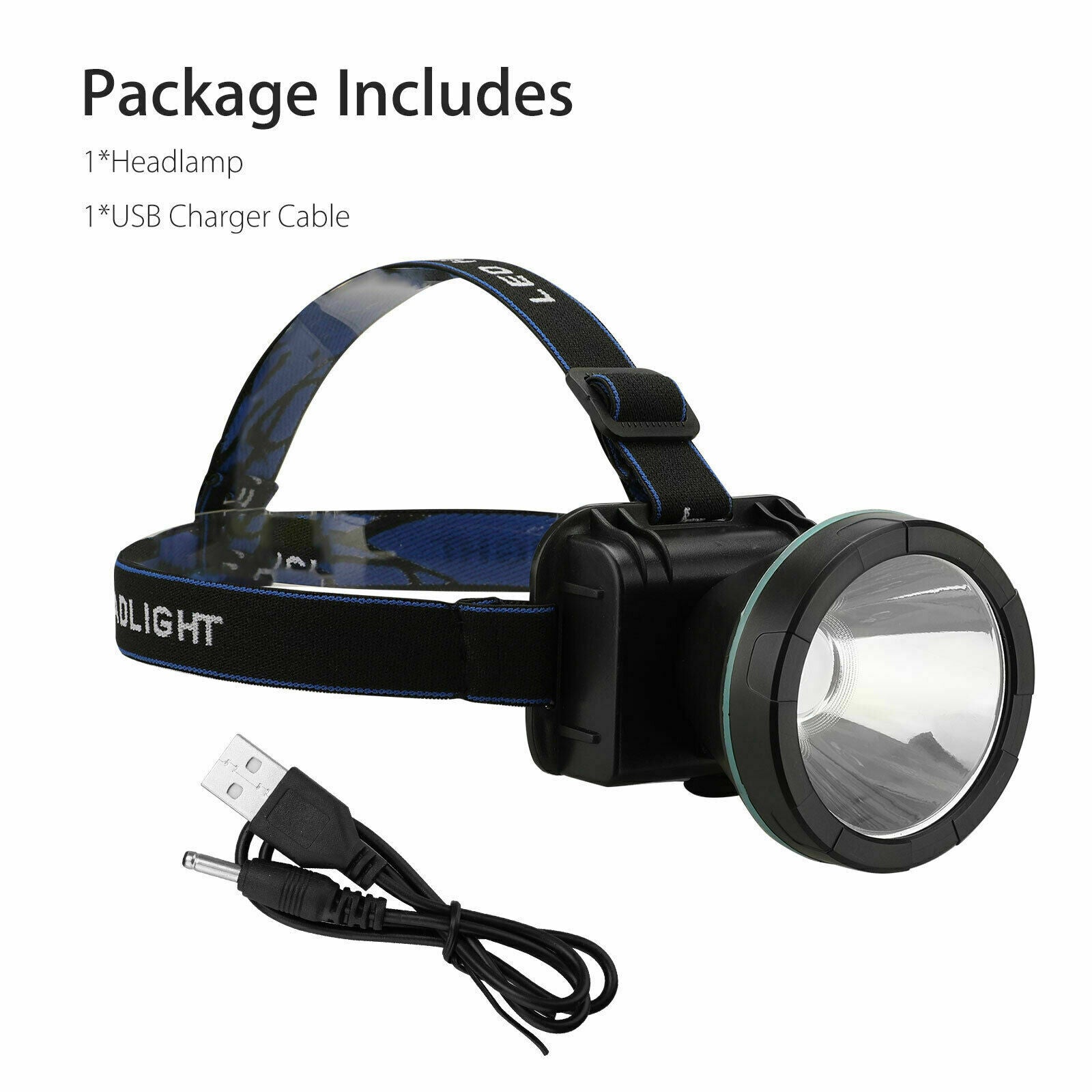 Camping Fish Super Bright T6 LED Headlamp Headlight Head Torch Lamp Rechargeable