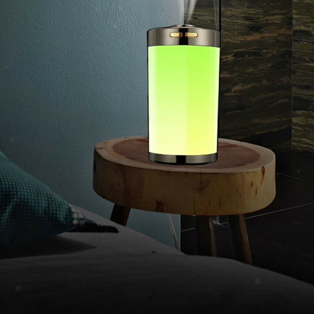 310ml USB Mini Humidifier LED Night Light Air Purifier Mist Aroma Diffuser