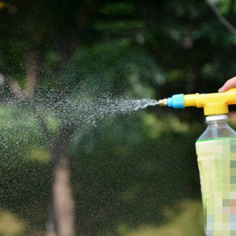 Adjustable Water Gun Metal Sprayer Beverage Bottle Outdoor Toys Multifunc.l8